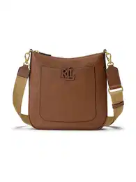 Lauren Ralph Lauren Taška přes rameno 'CAMERYN 27' karamelová / mokka