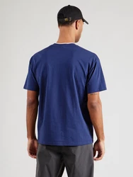 Nike Sportswear T-Shirt Air dunkelblau/limone