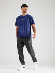 Nike Sportswear T-Shirt Air dunkelblau/limone
