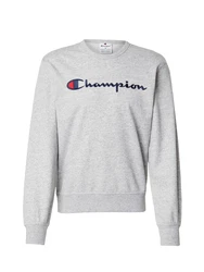 Champion Authentic Athletic Apparel Sweatshirt navy / graumeliert / hellrot