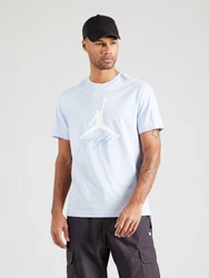 Jordan T-Shirt 'JUMPMAN FLIGHT' blau/hellblau/weiß