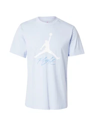 Jordan T-Shirt 'JUMPMAN FLIGHT' blau/hellblau/weiß