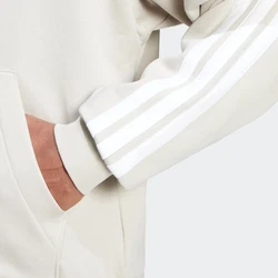 adidas Sportswear Sweatshirt 3S FL FZ HD creme/weiß