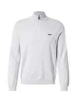 BOSS Pullover 'Momentum' hellgrau