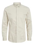 JACK & JONES Hemd 'Parma' hellbeige