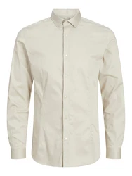 JACK & JONES Hemd 'Parma' hellbeige
