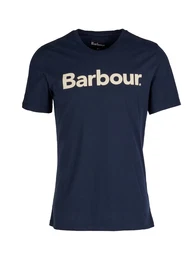 T-Shirt hellbeige / navy