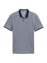Poloshirt navy / wei