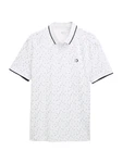 TOM TAILOR DENIM Poloshirt marineblau / aqua / weiß