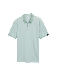 Poloshirt pastellgrn / wei