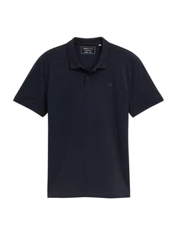 TOM TAILOR DENIM Poloshirt dunkelblau