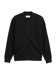 Sweatjacke schwarz