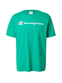 Champion Authentic Athletic Apparel T-Shirt hellgrn/blutrot/wei