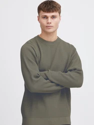 !Solid Pullover SDHAMI dunkelgrün