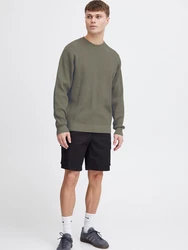 !Solid Pullover SDHAMI dunkelgrün