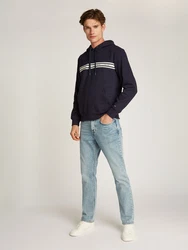 TOMMY HILFIGER Sweatshirt marineblau / cremeweiß