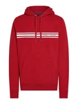 TOMMY HILFIGER Sweatshirt rot/schwarz/weiß