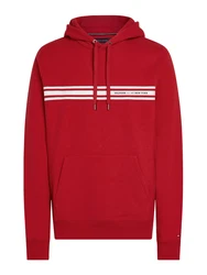 TOMMY HILFIGER Sweatshirt rot/schwarz/weiß