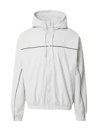 Jacke 'CLUB' hellgrau / schwarz