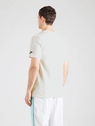 Nike Sportswear T-Shirt hellblau/grau/orange/schwarz