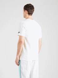 Nike Sportswear T-Shirt hellblau/grau/orange/schwarz