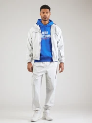 Nike Sportswear Sweatshirt 'CLUB' royalblau/hellorange/weiß