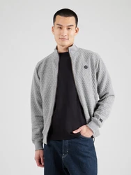 INDICODE JEANS Sweatjacke Arton graumeliert
