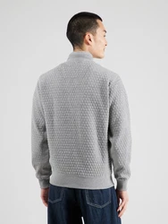 INDICODE JEANS Sweatjacke Arton graumeliert