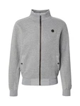 INDICODE JEANS Sweatjacke Arton graumeliert