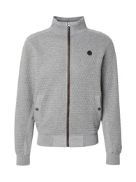 Sweatjacke 'Arton' graumeliert