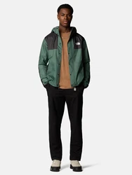 THE NORTH FACE Outdoorjacke 'SEASONAL MOUNTAIN' smaragd/schwarz/weiß