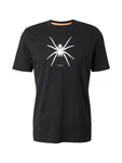 BOSS T-Shirt 'Spiderbat' schwarz/weiß