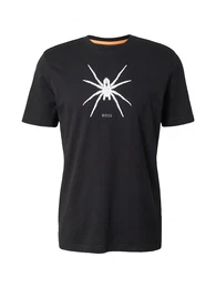 T-Shirt 'Spiderbat' schwarz / wei