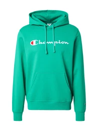 Sweatshirt jade / rot / wei
