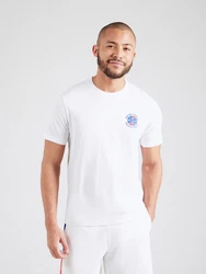 Champion Authentic Athletic Apparel T-Shirt blau/rot/weiß