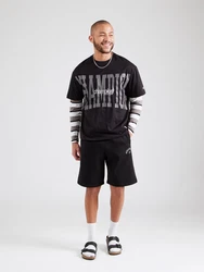 Champion Authentic Athletic Apparel T-Shirt grau/hellgrau/schwarz