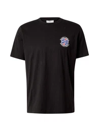 T-Shirt blau / rot / schwarz / wei