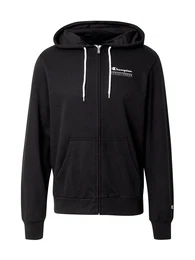 Sweatjacke taupe / schwarz / wei