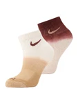 NIKE Sportsocken Everyday Plus beige/camel/rot/weiß