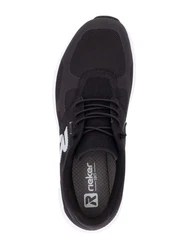 Rieker Sport Sneaker schwarz/weiß