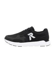 Rieker Sport Sneaker schwarz/weiß