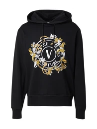 Sweatshirt goldgelb / schwarz / wei