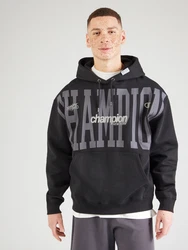 Champion Authentic Athletic Apparel Sweatshirt grau / schwarz