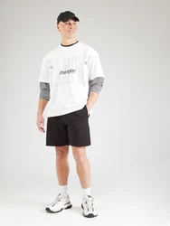 Champion Authentic Athletic Apparel T-Shirt hellgrau/schwarz/weiß