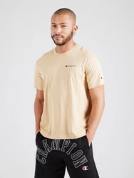 Champion T-Shirt Crewneck Kurzarmshirt beige