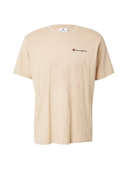 Champion T-Shirt Crewneck Kurzarmshirt beige