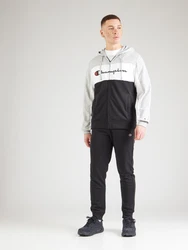 Champion Authentic Athletic Apparel Jogginganzug graumeliert/blutrot/schwarz/weiß