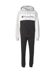 Champion Authentic Athletic Apparel Jogginganzug graumeliert/blutrot/schwarz/weiß
