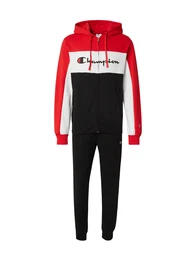 Jogginganzug rot / schwarz / wei
