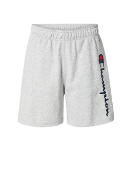 Champion Authentic Athletic Apparel Shorts hellgrau/cranberry/schwarz